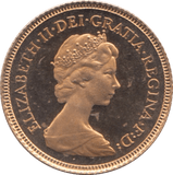 1980 GOLD HALF SOVEREIGN ( PROOF ) - HALF SOVEREIGN - Cambridgeshire Coins
