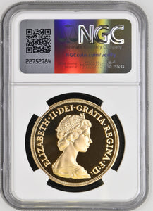 1980 GOLD PROOF £5 SOVEREIGN ( NGC ) PF 69 ULTRA CAMEO - NGC GOLD COINS - Cambridgeshire Coins
