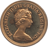 1980 GOLD SOVEREIGN ( PROOF ) - SOVEREIGN - Cambridgeshire Coins