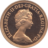 1980 GOLD SOVEREIGN ( PROOF ) - SOVEREIGN - Cambridgeshire Coins