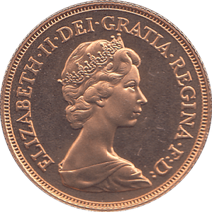 1980 GOLD SOVEREIGN ( PROOF ) - SOVEREIGN - Cambridgeshire Coins