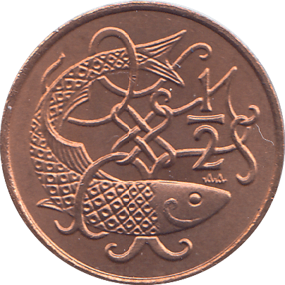 1980 HALF PENCE ISLE OF MAN ( BU ) - WORLD COINS - Cambridgeshire Coins