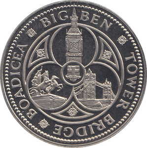 1980 MEDAL WESTMINSTER ABBEY UK - WORLD COINS - Cambridgeshire Coins