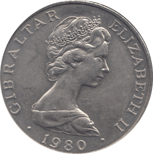 1980 ONE CROWN 80TH BIRTHDAY OF H.M QUEEN ELIZABETH - WORLD COINS - Cambridgeshire Coins