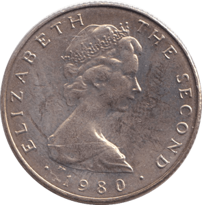 1980 ONE POUND ISLE OF MAN - WORLD COINS - Cambridgeshire Coins