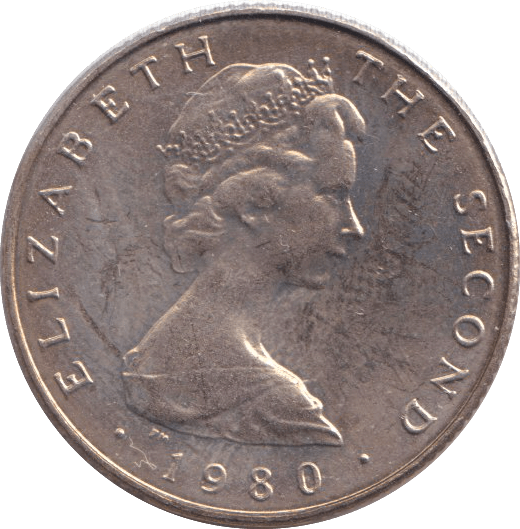 1980 ONE POUND ISLE OF MAN - WORLD COINS - Cambridgeshire Coins