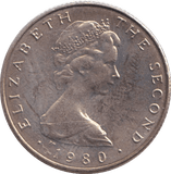 1980 ONE POUND ISLE OF MAN - WORLD COINS - Cambridgeshire Coins