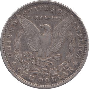 1980 SILVER MORGAN DOLLAR USA NEW ORLEANS - SILVER WORLD COINS - Cambridgeshire Coins