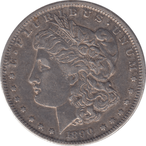 1980 SILVER MORGAN DOLLAR USA NEW ORLEANS - SILVER WORLD COINS - Cambridgeshire Coins