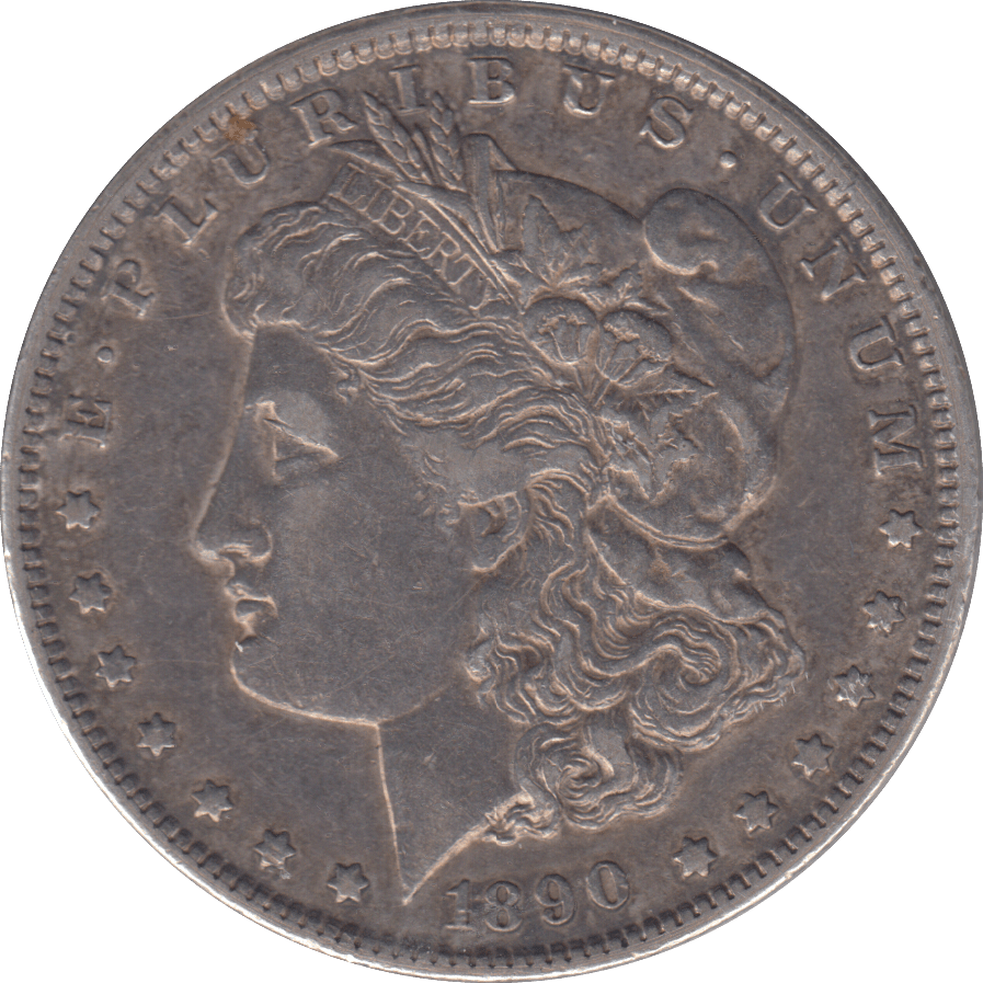 1980 SILVER MORGAN DOLLAR USA NEW ORLEANS - SILVER WORLD COINS - Cambridgeshire Coins