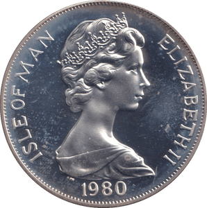 1980 SILVER PROOF CROWN THE QUEEN MOTHER - Silver Proof - Cambridgeshire Coins