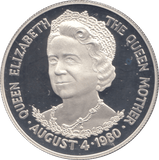 1980 SILVER PROOF TWENTY FIVE PENCE TRISTAN DA CUNHA - SILVER WORLD COINS - Cambridgeshire Coins