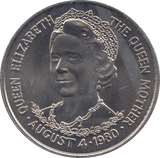 1980 TWENTY FIVE PENCE TRISTAN DA CUNHA - WORLD COINS - Cambridgeshire Coins