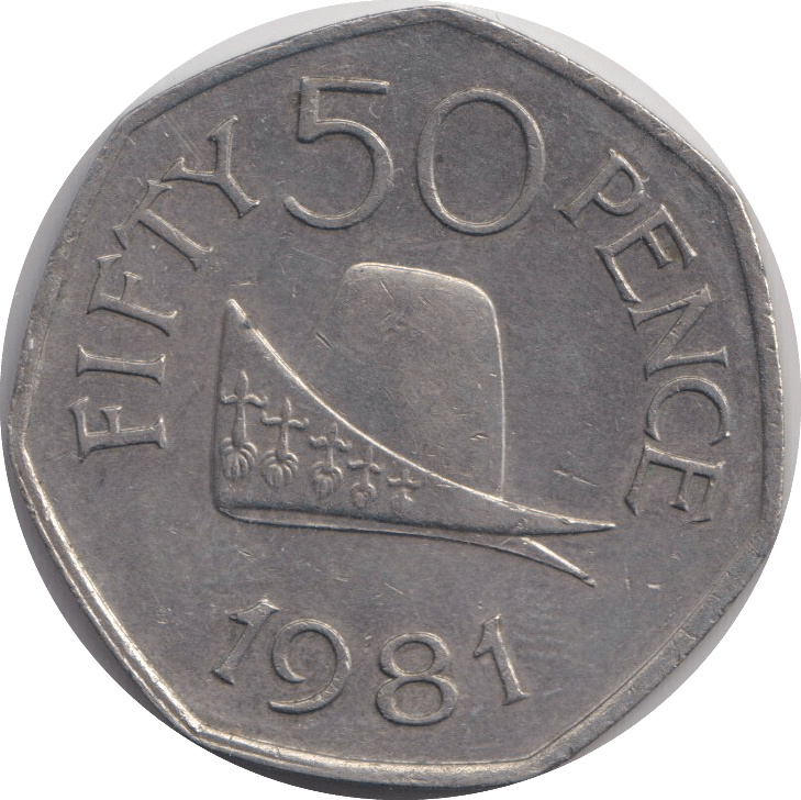 1981 50 PENCE BALLIVIE - WORLD COINS - Cambridgeshire Coins