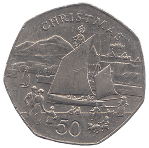 1981 50P CHRISTMAS ( C ) - WORLD COINS - Cambridgeshire Coins