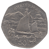 1981 50P CHRISTMAS ( C ) - WORLD COINS - Cambridgeshire Coins