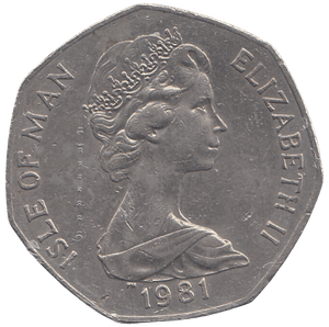 1981 50P CHRISTMAS ( C ) - WORLD COINS - Cambridgeshire Coins