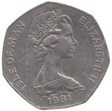 1981 50P CHRISTMAS ( C ) - WORLD COINS - Cambridgeshire Coins