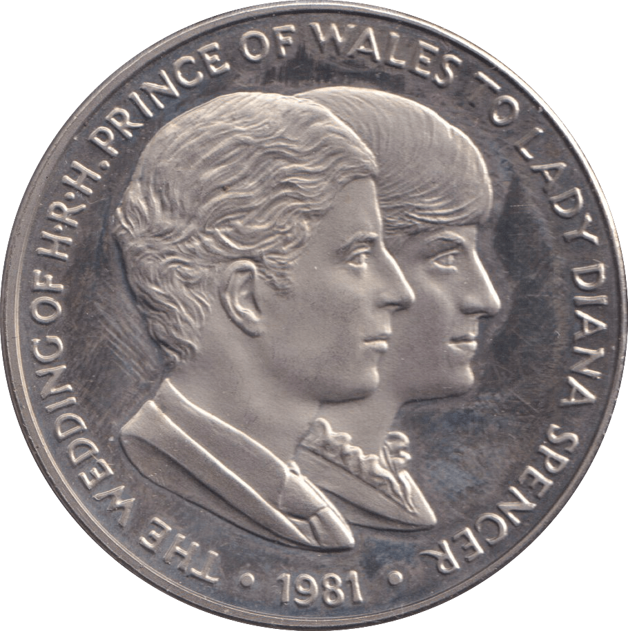 1981 CHARLES AND DIANA ROYAL WEDDING - WORLD COINS - Cambridgeshire Coins