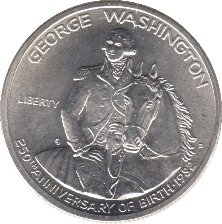 1981 COMMEMORATIVE HALF DOLLAR USA - SILVER WORLD COINS - Cambridgeshire Coins
