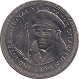 1981 CROWN YEAR OF THE DISABLED - CHICHESTER - WORLD COINS - Cambridgeshire Coins