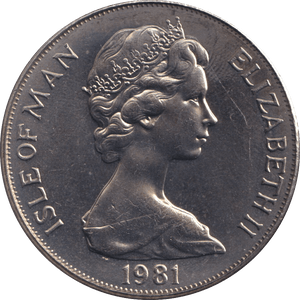 1981 CROWN YEAR OF THE DISABLED - CHICHESTER - WORLD COINS - Cambridgeshire Coins