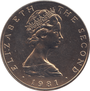 1981 FIVE POUNDS ISLE OF MAN ( BU ) - WORLD COINS - Cambridgeshire Coins