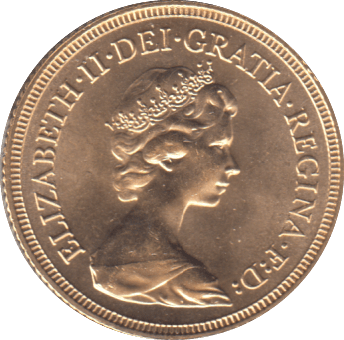 1981 GOLD SOVEREIGN ( BU ) - SOVEREIGN - Cambridgeshire Coins