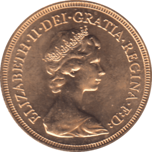 1981 GOLD SOVEREIGN ( BU ) - SOVEREIGN - Cambridgeshire Coins