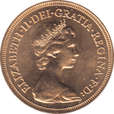 1981 GOLD SOVEREIGN ( BU ) - SOVEREIGN - Cambridgeshire Coins