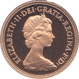 1981 GOLD SOVEREIGN ( PROOF ) - SOVEREIGN - Cambridgeshire Coins