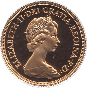 1981 GOLD SOVEREIGN ( PROOF ) - SOVEREIGN - Cambridgeshire Coins