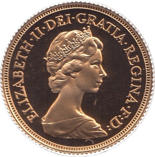 1981 GOLD SOVEREIGN ( PROOF ) - SOVEREIGN - Cambridgeshire Coins