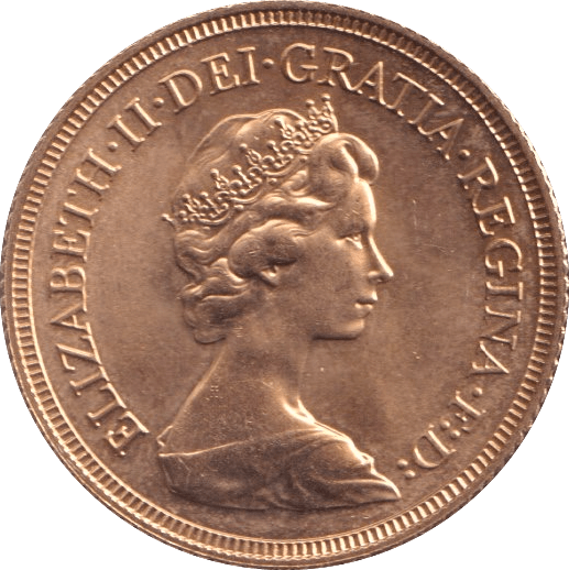 1981 GOLD SOVEREIGN ( UNC ) - SOVEREIGN - Cambridgeshire Coins