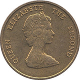 1981 ONE DOLLAR CARIBBEAN STATE - WORLD COINS - Cambridgeshire Coins