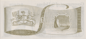 1981 ONE POUND ST HELENA BANKNOTE REF-1812 - WORLD BANKNOTES - Cambridgeshire Coins