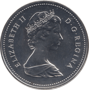 1981 SILVER ONE DOLLAR CANADA - WORLD COINS - Cambridgeshire Coins