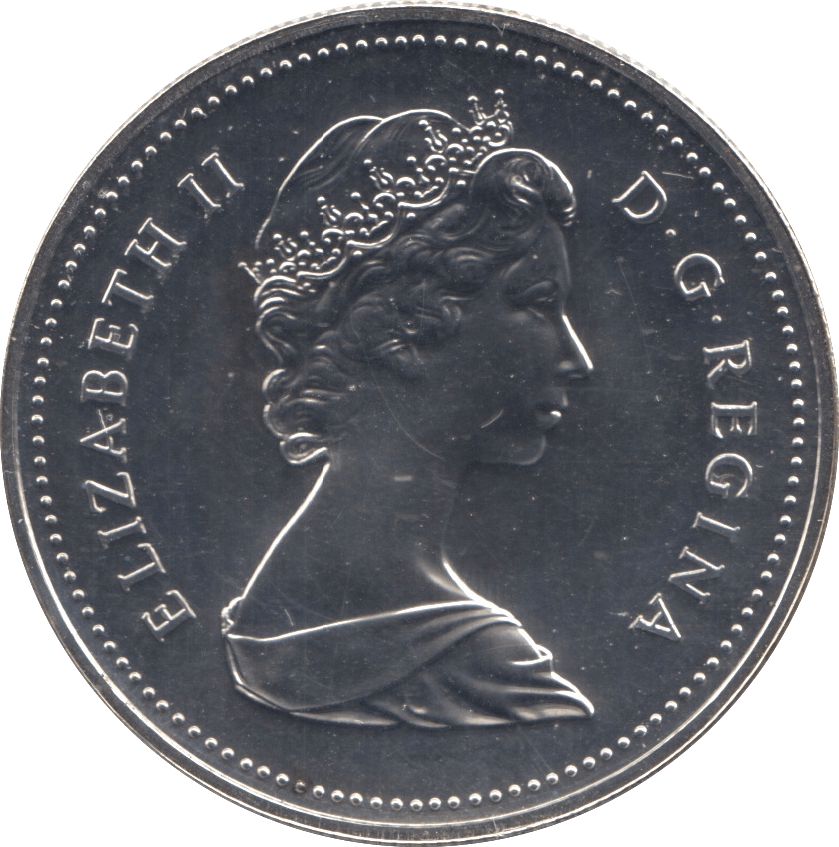 1981 SILVER ONE DOLLAR CANADA - WORLD COINS - Cambridgeshire Coins