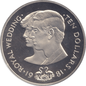 1981 SILVER PROOF 10 DOLLARS THE COMMONWEALTH OF THE BAHAMAS - SILVER WORLD COINS - Cambridgeshire Coins