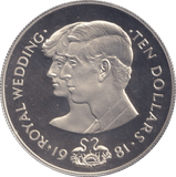 1981 SILVER PROOF 10 DOLLARS THE COMMONWEALTH OF THE BAHAMAS - SILVER WORLD COINS - Cambridgeshire Coins