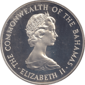1981 SILVER PROOF 10 DOLLARS THE COMMONWEALTH OF THE BAHAMAS - SILVER WORLD COINS - Cambridgeshire Coins