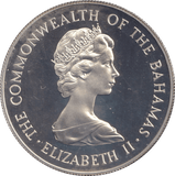 1981 SILVER PROOF 10 DOLLARS THE COMMONWEALTH OF THE BAHAMAS - SILVER WORLD COINS - Cambridgeshire Coins