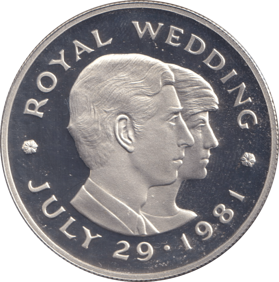1981 SILVER PROOF 2 POUNDS BAILIWICK OF JERSEY - SILVER WORLD COINS - Cambridgeshire Coins