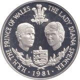 1981 SILVER PROOF 25 PENCE GUERNSEY - SILVER WORLD COINS - Cambridgeshire Coins