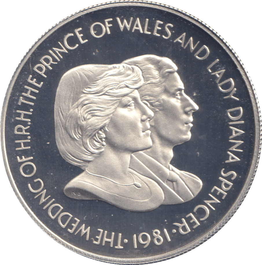 1981 SILVER PROOF 50 PENCE FALKLAND ISLANDS - SILVER WORLD COINS - Cambridgeshire Coins