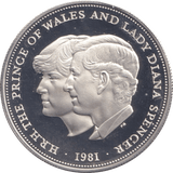 1981 SILVER PROOF THE PRINCE OF WALES AND LADY DIANA SPENCER - SILVER WORLD COINS - Cambridgeshire Coins