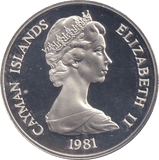 1981 TEN DOLLARS CAYMAN ISLANDS WEDDING OF PRINCE CHARLES AND LADY DIANA - SILVER WORLD COINS - Cambridgeshire Coins