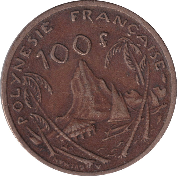 1982 100 FRANC FRENCH POLYNESIA - WORLD COINS - Cambridgeshire Coins