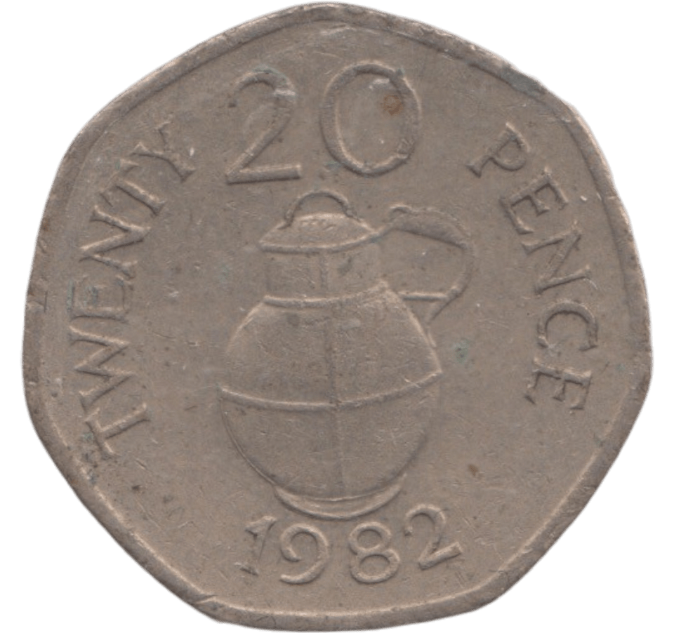 1982 20 PENCE - 20p BU - Cambridgeshire Coins