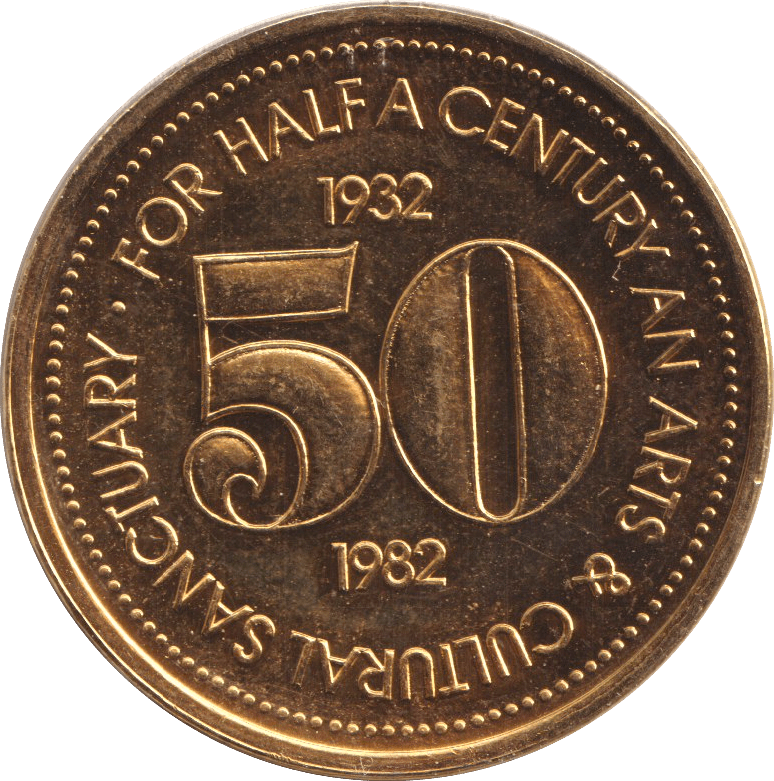 1982 50 CENTS - WORLD COINS - Cambridgeshire Coins